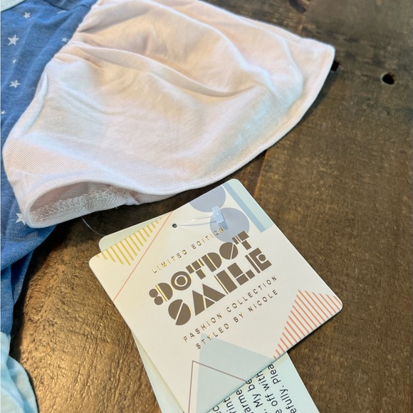 Dot Dot Smile size 8/10 Girls Starry Night Top new - Picture 2 of 5